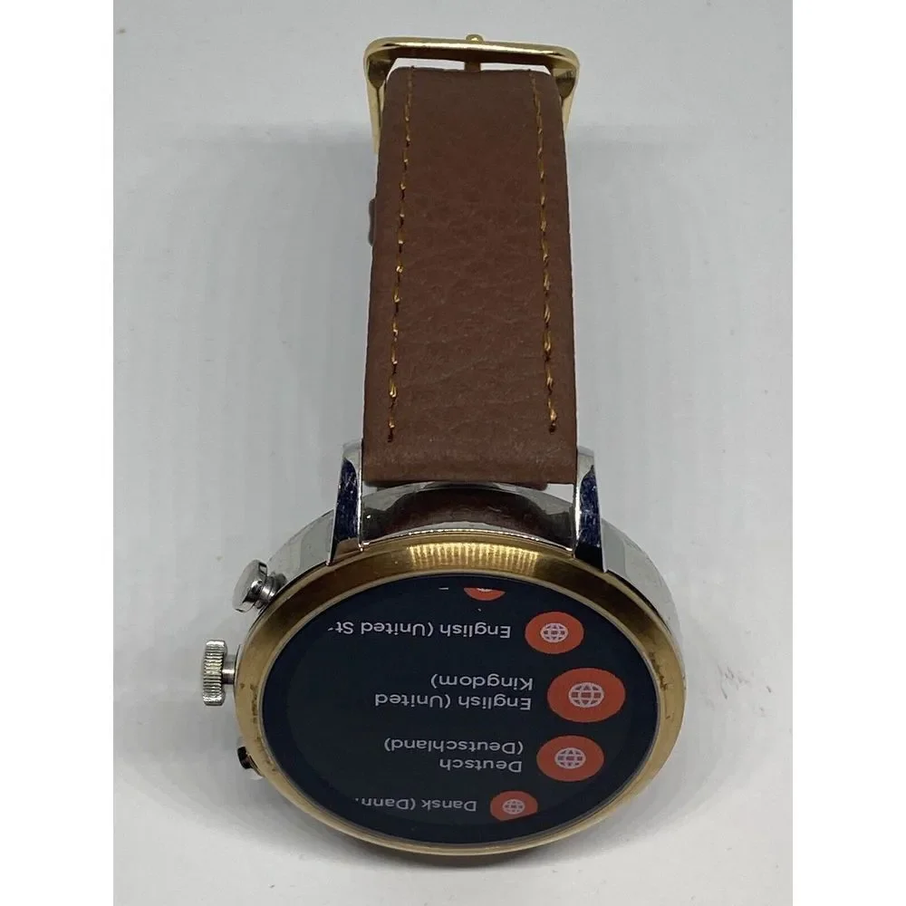 Fossil Gen 4 Authentic Digital Dial Smart Watch Custom Band FTW6016 AB425
